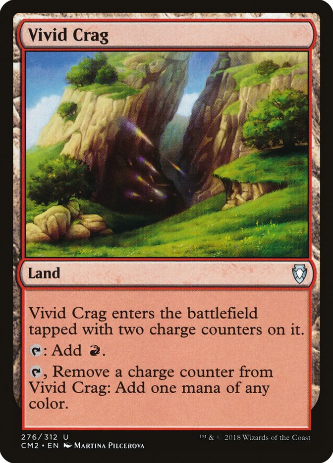 Vivid Crag [Commander Anthology Volume II] | Gate City Games LLC