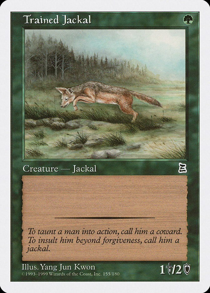 Trained Jackal [Portal Three Kingdoms] | Gate City Games LLC