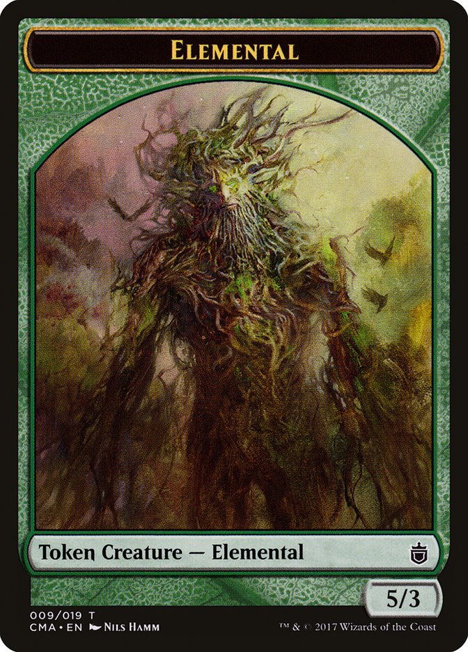 Elemental Token [Commander Anthology Tokens] | Gate City Games LLC