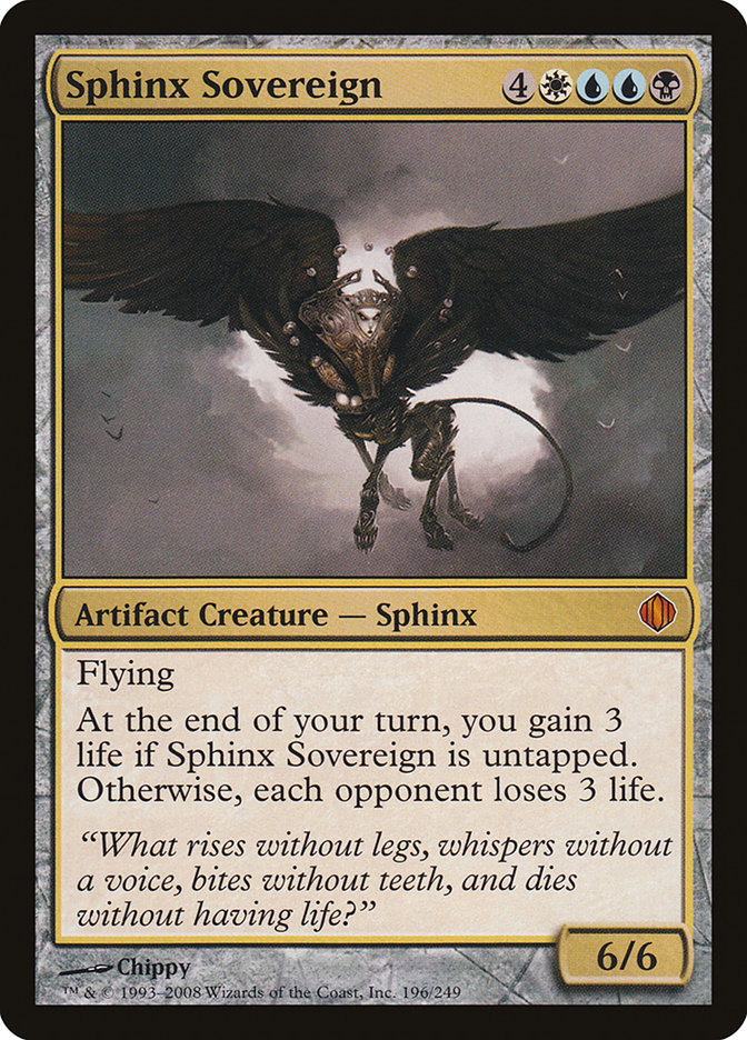 Sphinx Sovereign [Shards of Alara] | Gate City Games LLC
