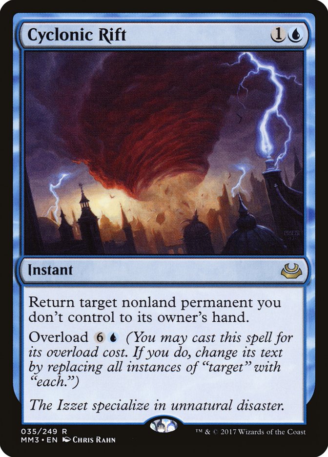 Cyclonic Rift [Modern Masters 2017] | Gate City Games LLC