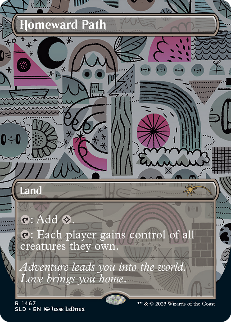 Homeward Path (Rainbow Foil) [Secret Lair Drop Series] | Gate City Games LLC