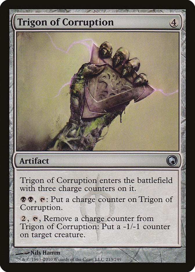 Trigon of Corruption [Scars of Mirrodin] | Gate City Games LLC
