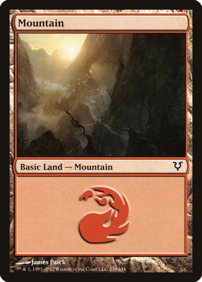Mountain (239) [Avacyn Restored] | Gate City Games LLC