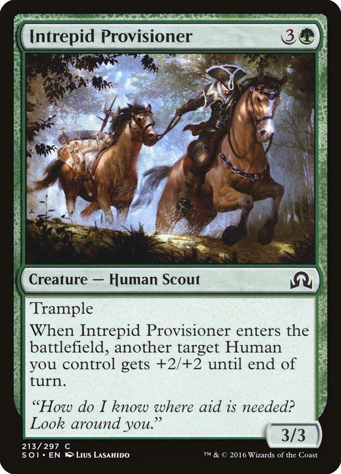 Intrepid Provisioner [Shadows over Innistrad] | Gate City Games LLC