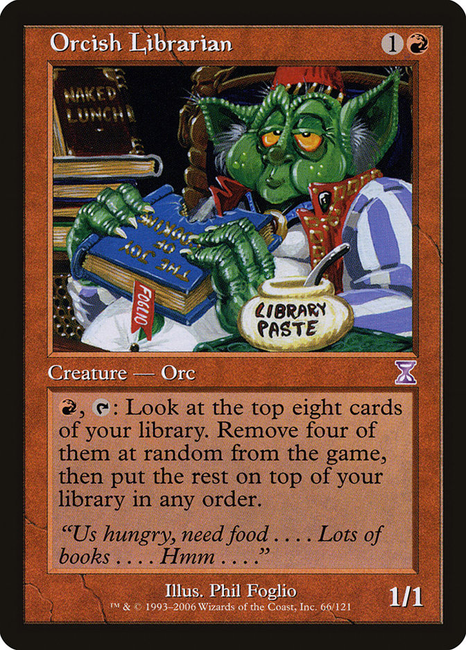 Orcish Librarian [Time Spiral Timeshifted] | Gate City Games LLC