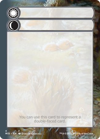 Helper Card (4/9) [Innistrad: Midnight Hunt Tokens] | Gate City Games LLC