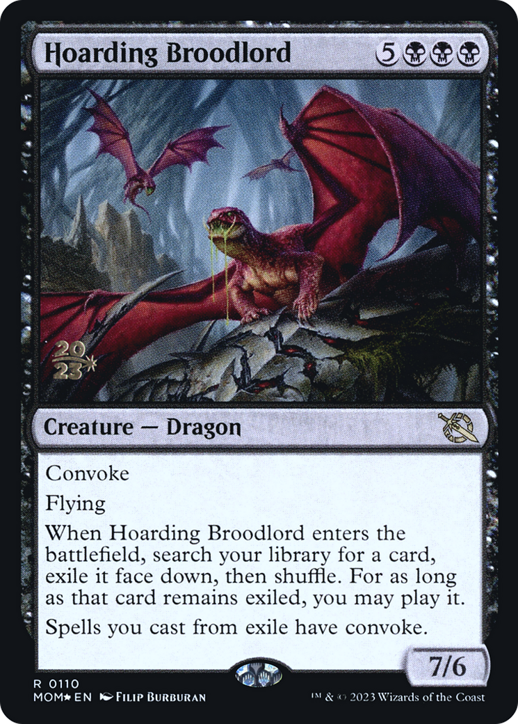 Hoarding Broodlord [March of the Machine Prerelease Promos] | Gate City Games LLC