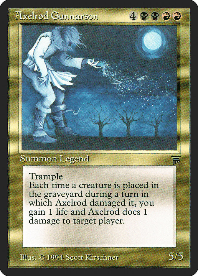 Axelrod Gunnarson [Legends] | Gate City Games LLC