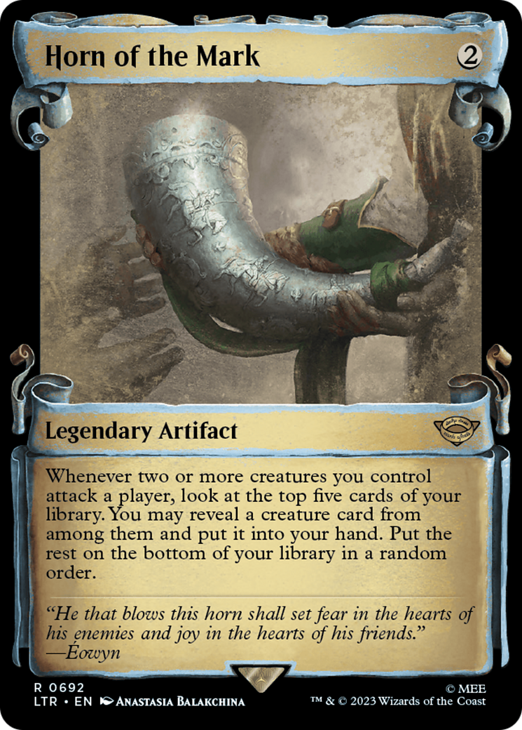 Horn of the Mark [The Lord of the Rings: Tales of Middle-Earth Showcase Scrolls] | Gate City Games LLC