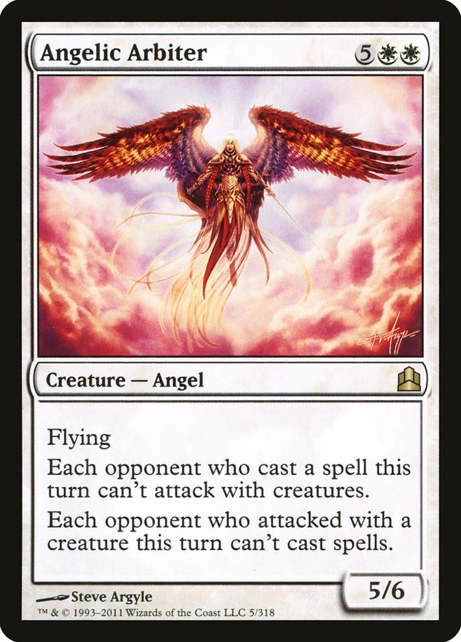 Angelic Arbiter [Commander 2011] | Gate City Games LLC