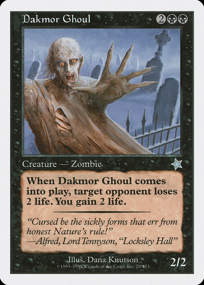 Dakmor Ghoul [Starter 1999] | Gate City Games LLC