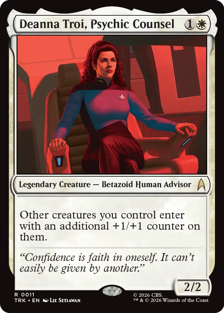 Deanna Troi, Psychic Counsel [Star Trek] | Gate City Games LLC