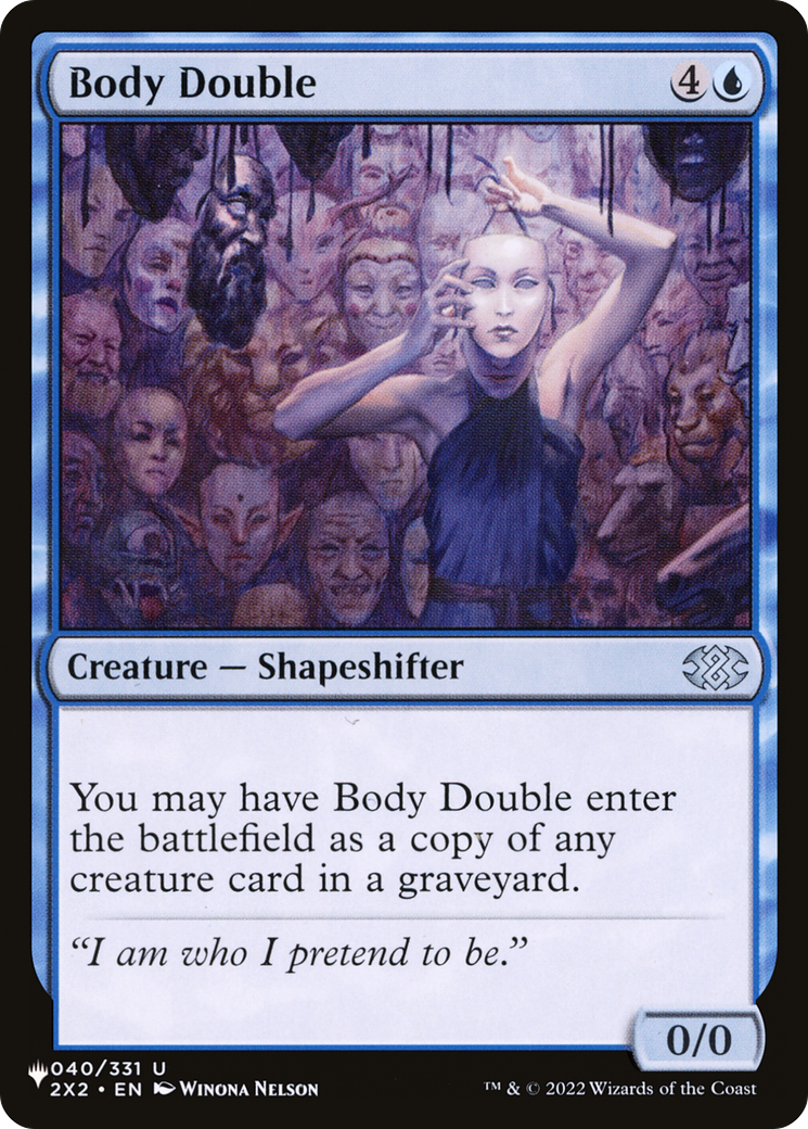 Body Double [The List] | Gate City Games LLC