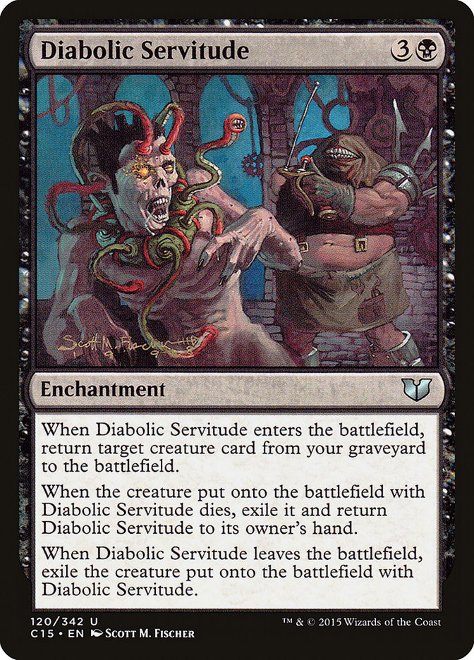 Diabolic Servitude [Commander 2015] | Gate City Games LLC