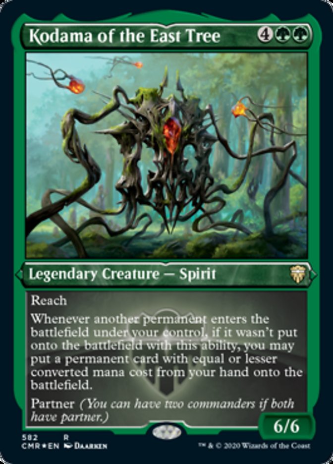 Kodama of the East Tree (Etched) [Commander Legends] | Gate City Games LLC