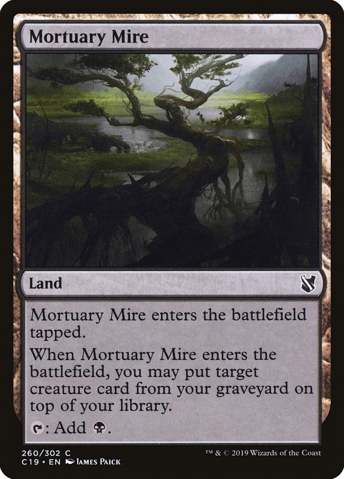 Mortuary Mire [Commander 2019] | Gate City Games LLC