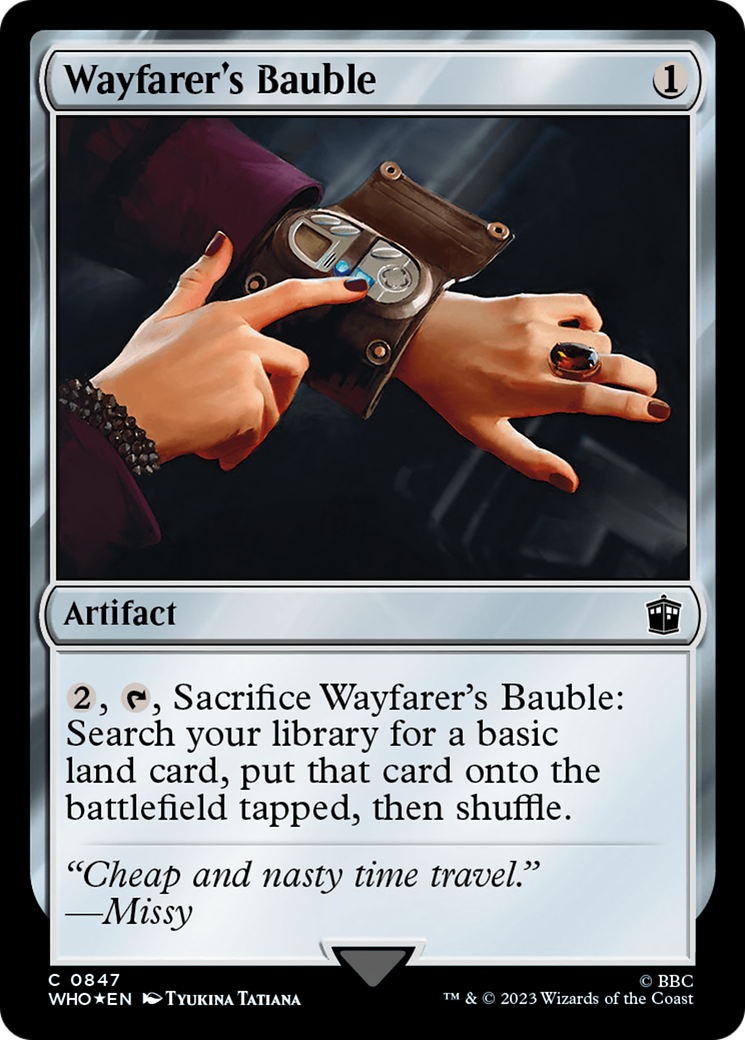 Wayfarer's Bauble (Surge Foil) [Doctor Who] | Gate City Games LLC