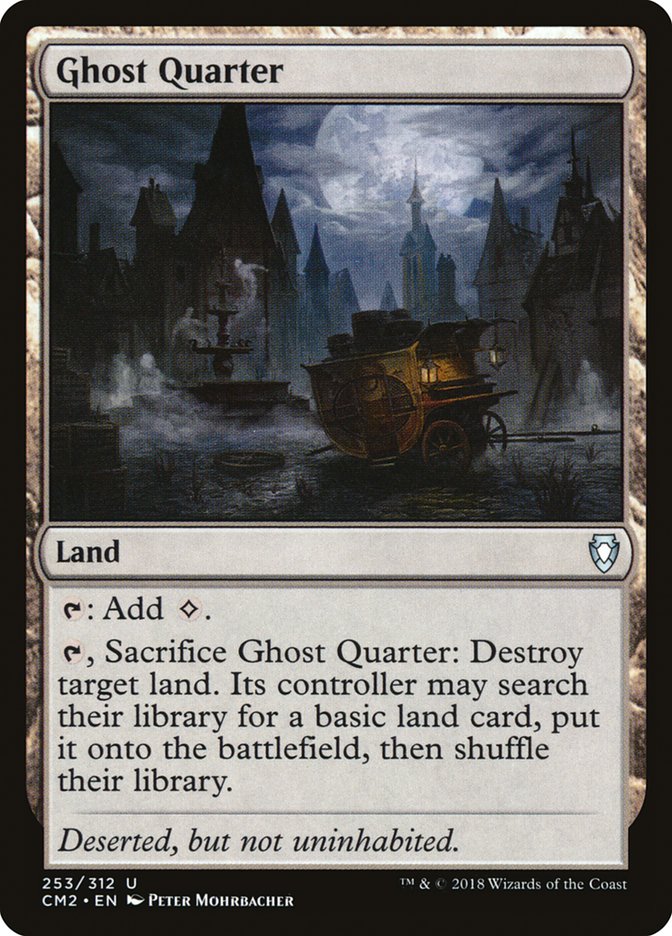 Ghost Quarter [Commander Anthology Volume II] | Gate City Games LLC