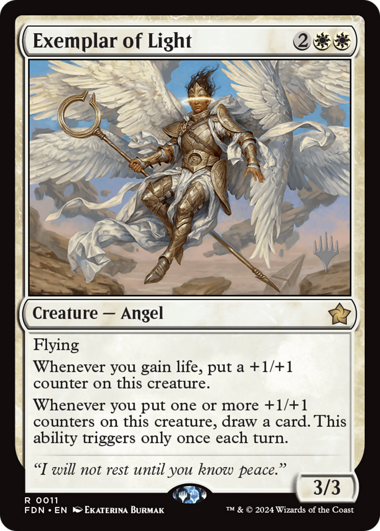 Exemplar of Light [Foundations Promos] | Gate City Games LLC