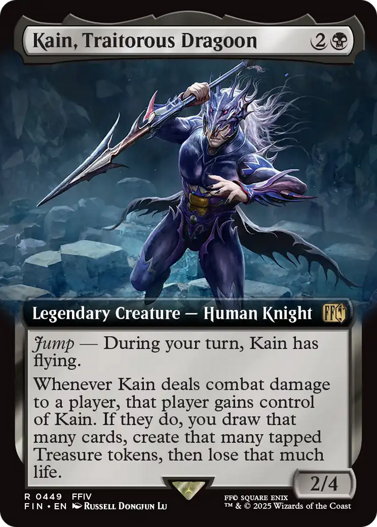 Kain, Traitorous Dragoon (Extended Art) [FINAL FANTASY] | Gate City Games LLC