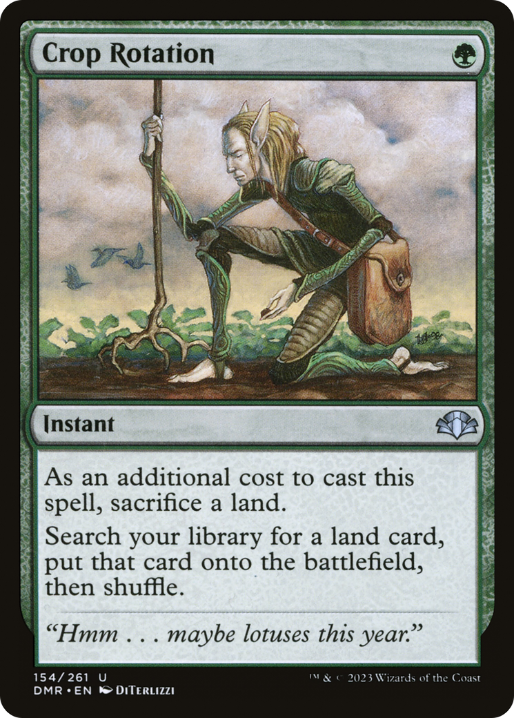 Crop Rotation [Dominaria Remastered] | Gate City Games LLC