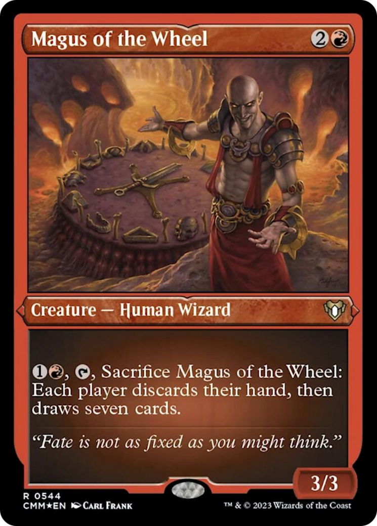 Magus of the Wheel (Foil Etched) [Commander Masters] | Gate City Games LLC