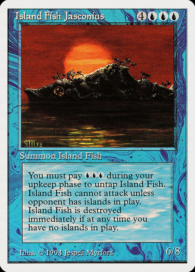 Island Fish Jasconius [Summer Magic / Edgar] | Gate City Games LLC