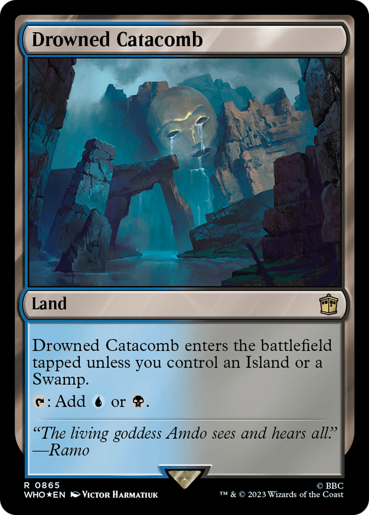 Drowned Catacomb (Surge Foil) [Doctor Who] | Gate City Games LLC
