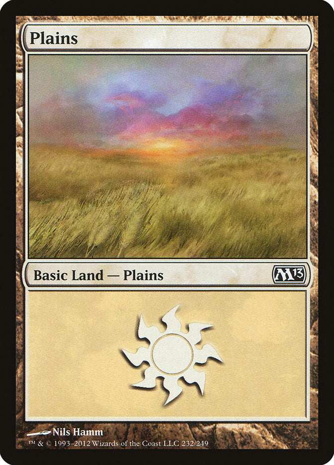 Plains (232) [Magic 2013] | Gate City Games LLC