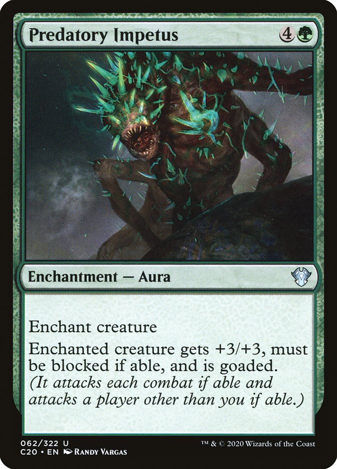 Predatory Impetus [Commander 2020] | Gate City Games LLC