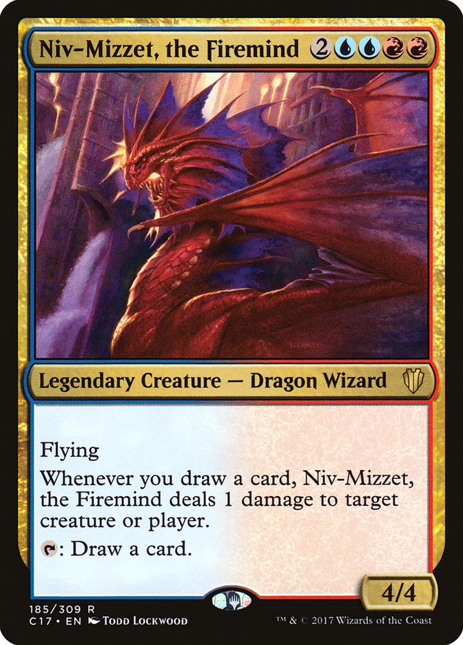Niv-Mizzet, the Firemind [Commander 2017] | Gate City Games LLC