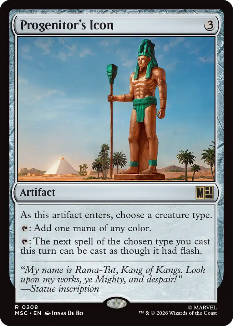 Progenitor's Icon [Marvel Super Heroes Commander] | Gate City Games LLC