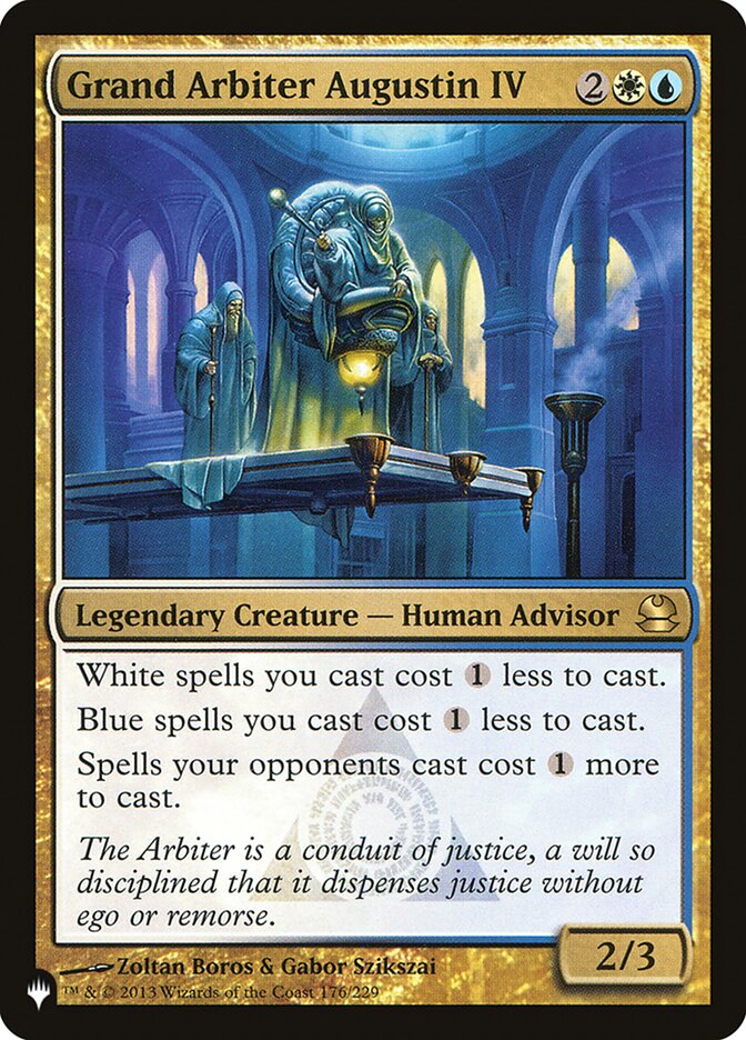 Grand Arbiter Augustin IV [The List] | Gate City Games LLC