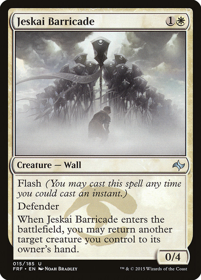 Jeskai Barricade [Fate Reforged] | Gate City Games LLC