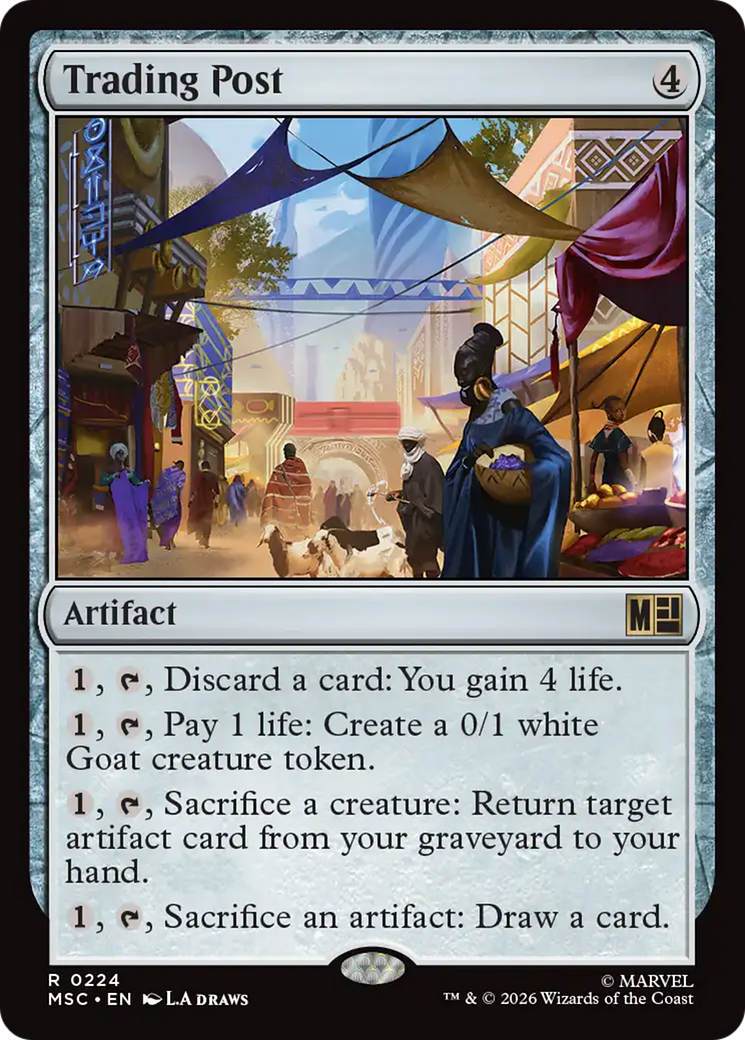 Trading Post (Surge Foil) [Marvel Super Heroes Commander] | Gate City Games LLC