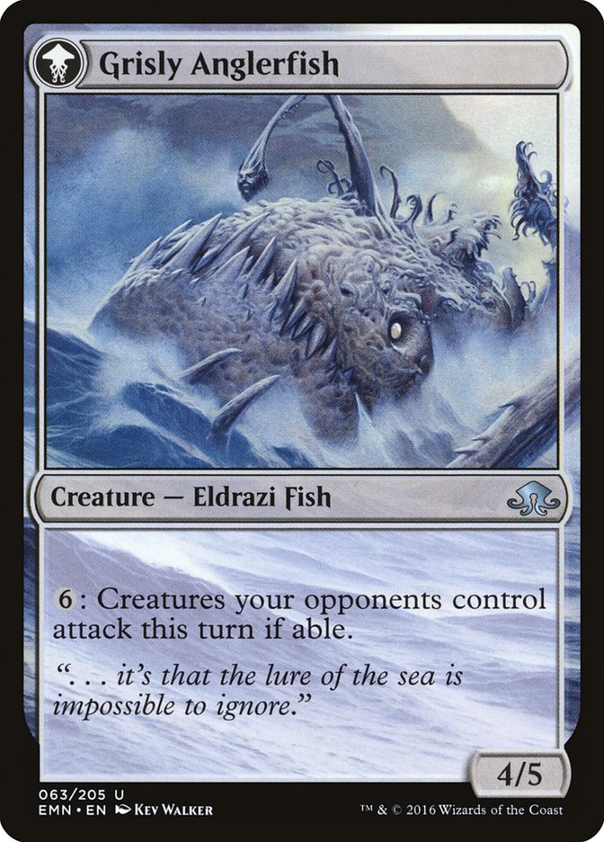 Grizzled Angler // Grisly Anglerfish [Eldritch Moon] | Gate City Games LLC