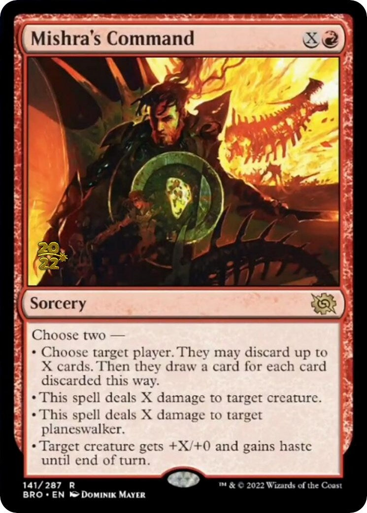 Mishra's Command [The Brothers' War Prerelease Promos] | Gate City Games LLC