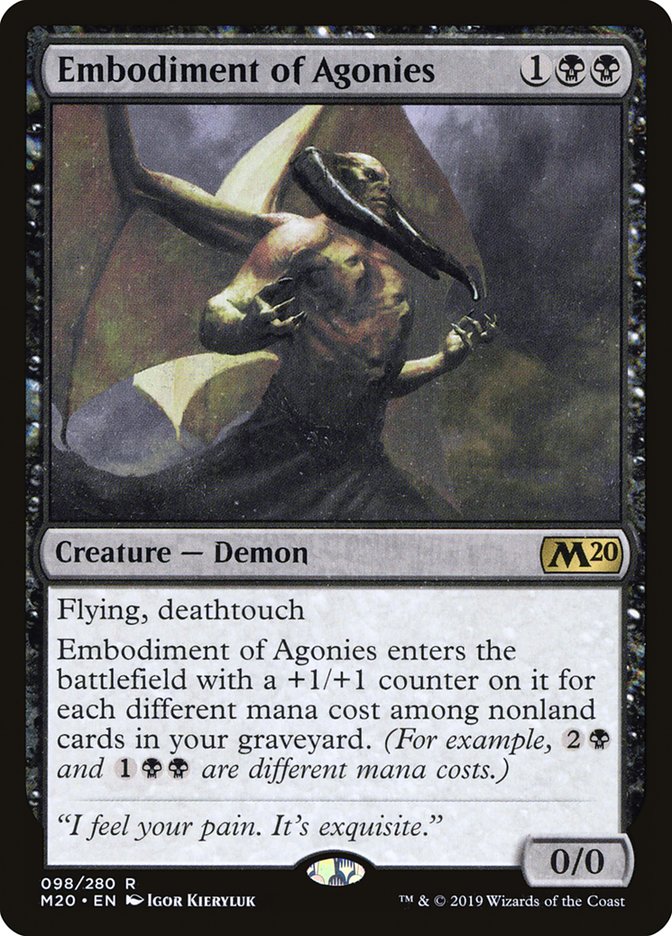 Embodiment of Agonies [Core Set 2020] | Gate City Games LLC