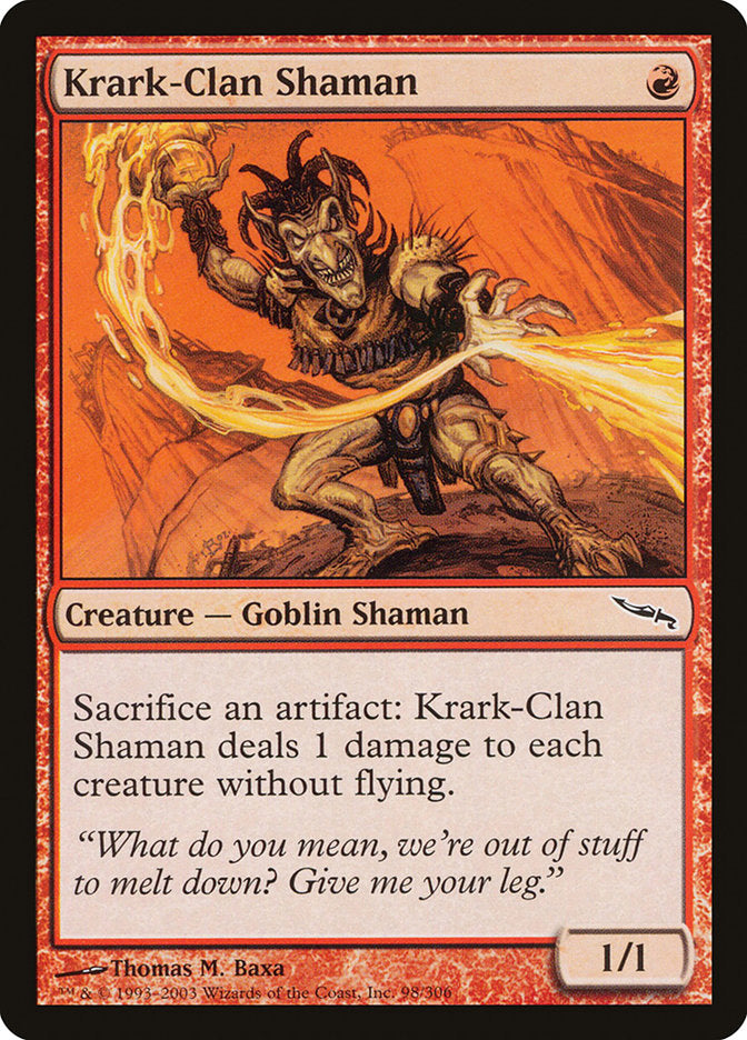 Krark-Clan Shaman [Mirrodin] | Gate City Games LLC