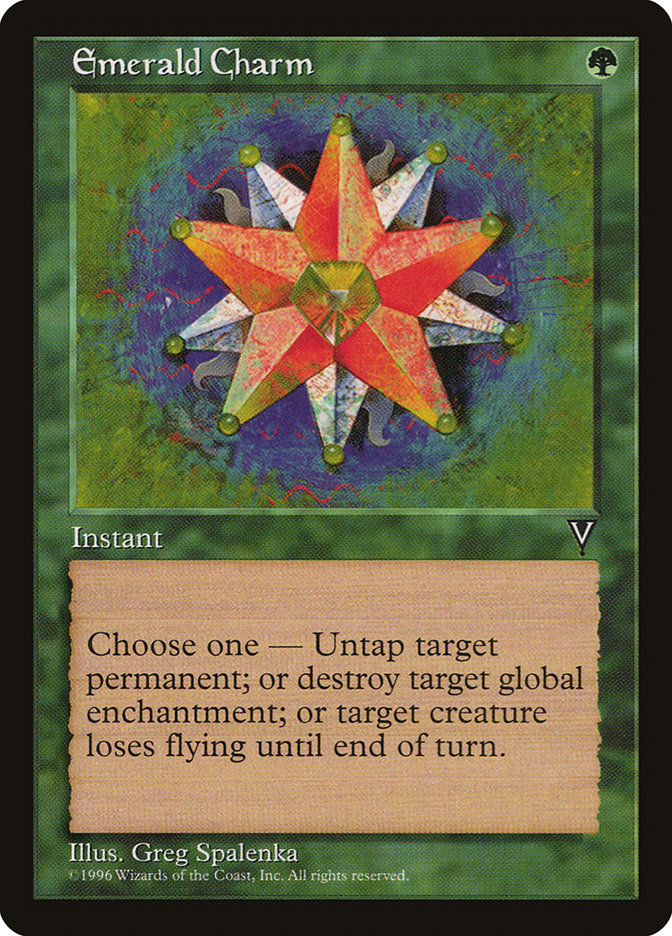 Emerald Charm [Visions] | Gate City Games LLC