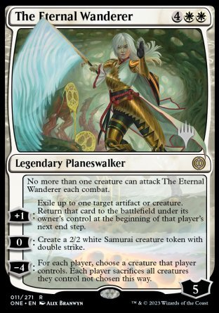 The Eternal Wanderer (Promo Pack) [Phyrexia: All Will Be One Promos] | Gate City Games LLC