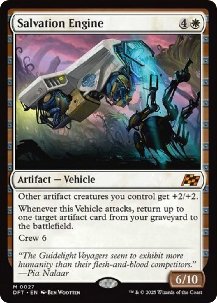 Salvation Engine [Aetherdrift] | Gate City Games LLC