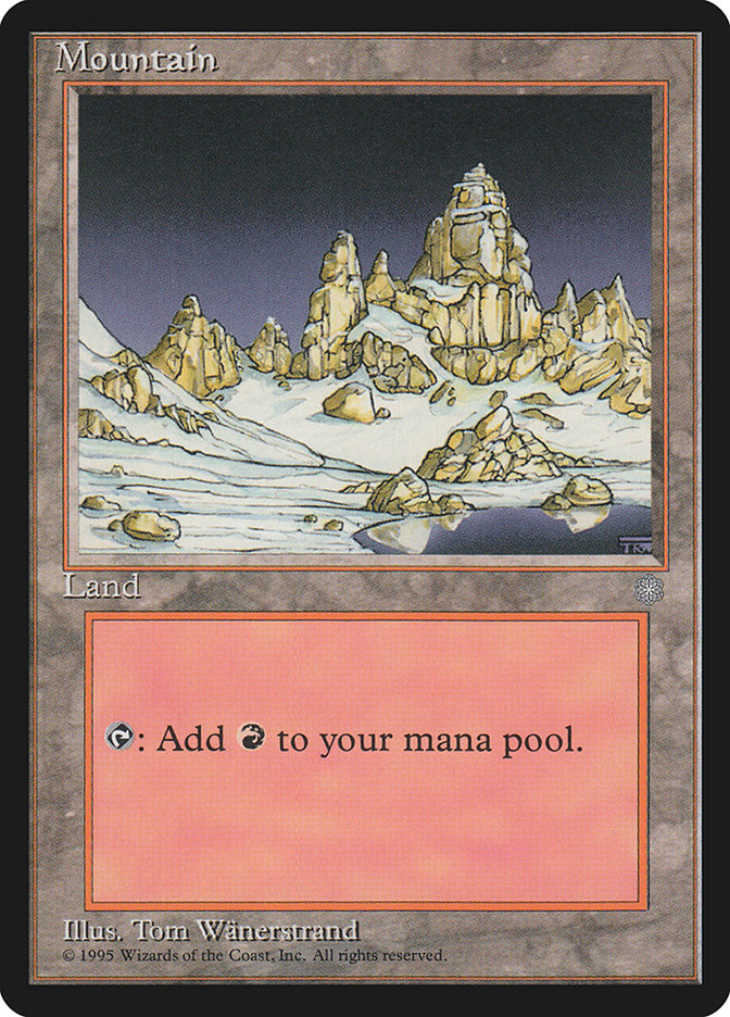 Mountain (No Trees / Signature on Right) [Ice Age] | Gate City Games LLC