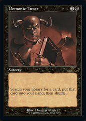 Demonic Tutor (Retro) [30th Anniversary Edition] | Gate City Games LLC