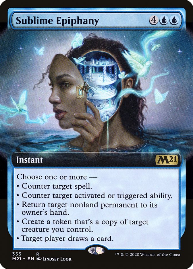 Sublime Epiphany (Extended Art) [Core Set 2021] | Gate City Games LLC