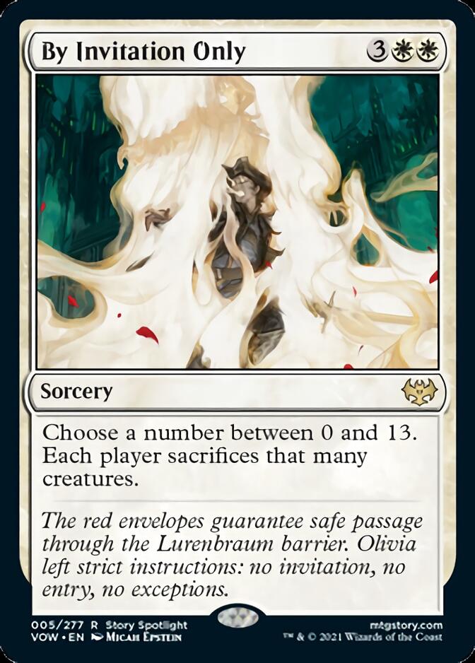 By Invitation Only [Innistrad: Crimson Vow] | Gate City Games LLC