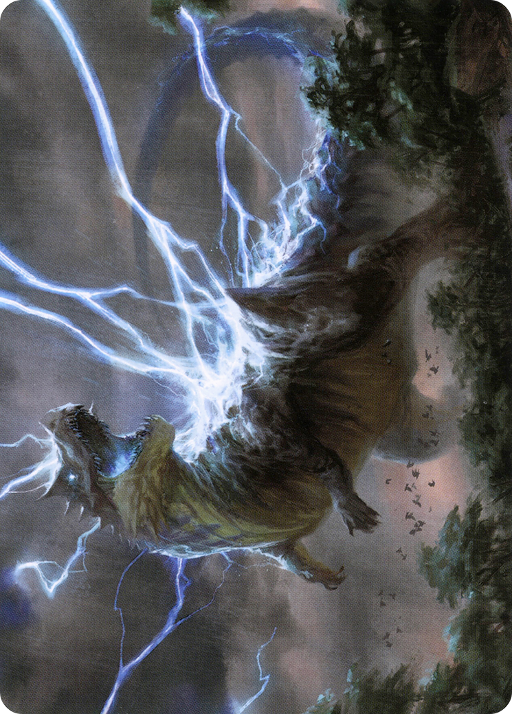 Thrasta, Tempest's Roar Art Card (41) [Modern Horizons 2 Art Series] | Gate City Games LLC