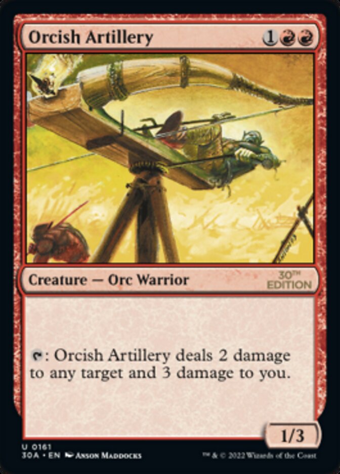 Orcish Artillery [30th Anniversary Edition] | Gate City Games LLC