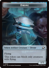 Robot // Drone Double-Sided Token [Edge of Eternities Tokens] | Gate City Games LLC